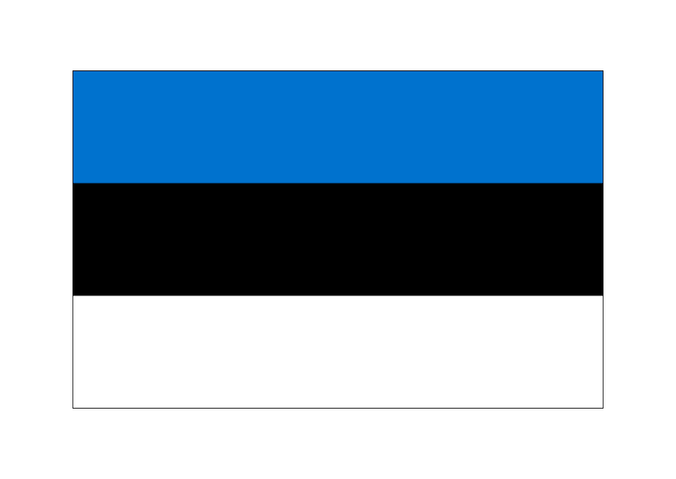 Flag Estonia